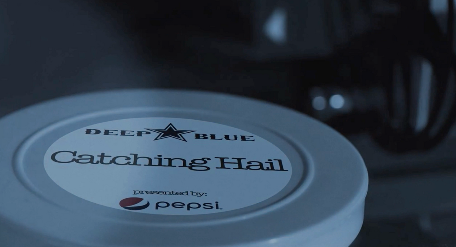 DEEP BLUE Catching Hail